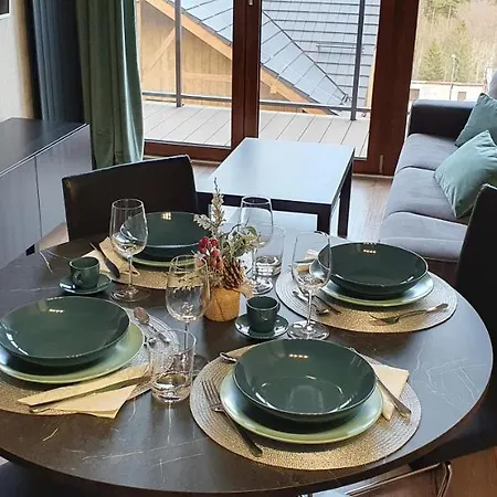 Karpatia Krystallos Z Balkonem I Widokiem Na Góry Apartamento Karpacz
