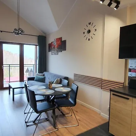 Apartament Karpatia Krystallos Z Balkonem I Widokiem Na Gory
