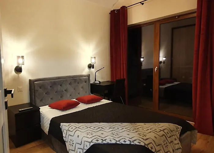 דירה Karpatia Krystallos Z Balkonem I Widokiem Na Gory קרפאז'