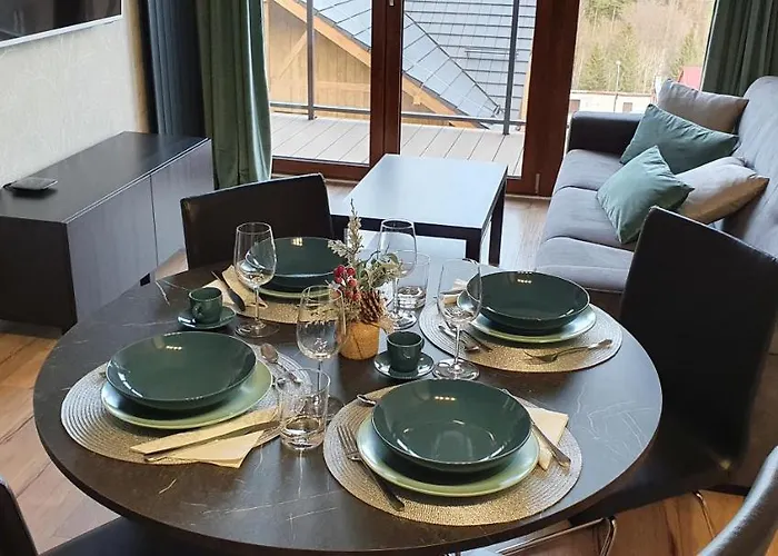 Karpatia Krystallos Z Balkonem I Widokiem Na Gory Lägenhet Karpacz