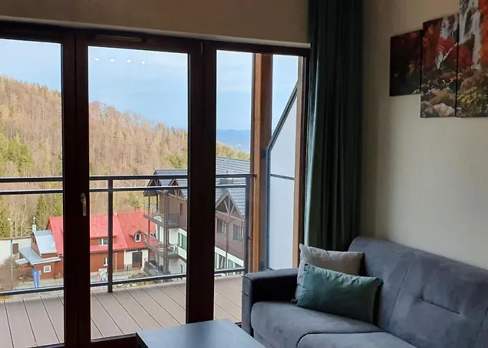 Lägenhet Karpatia Krystallos Z Balkonem I Widokiem Na Gory *