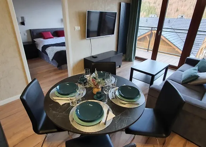 Lägenhet Karpatia Krystallos Z Balkonem I Widokiem Na Gory *